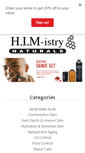 Mobile Screenshot of himistry.com